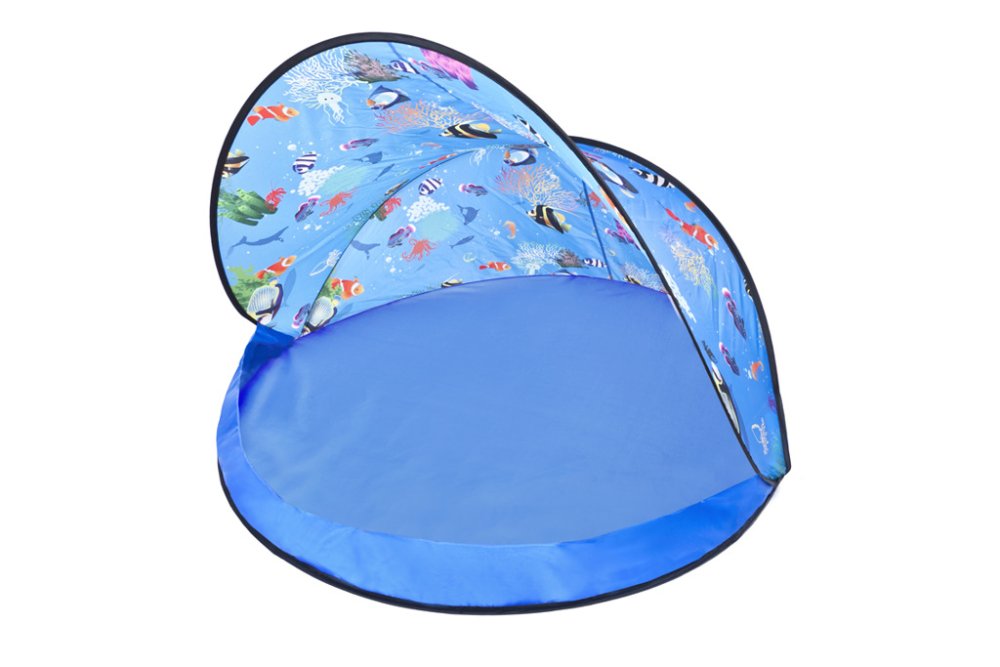 Shell Sandbox Tent Blue + Sandbox Brand Paradiso