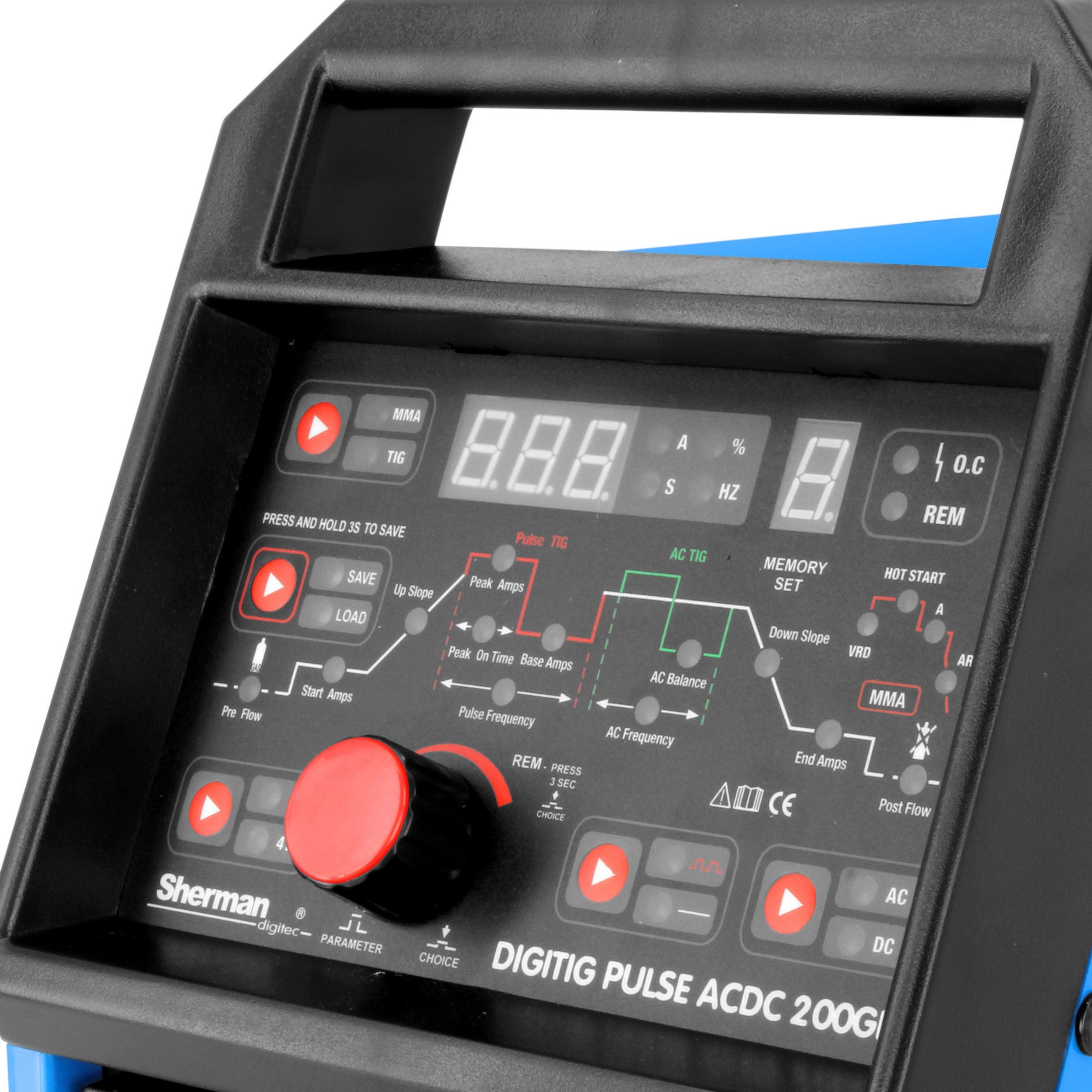 Sherman DIGITIG pulse AC/DC 200GD MMA IGBT kit EAN (GTIN) 05906372629144