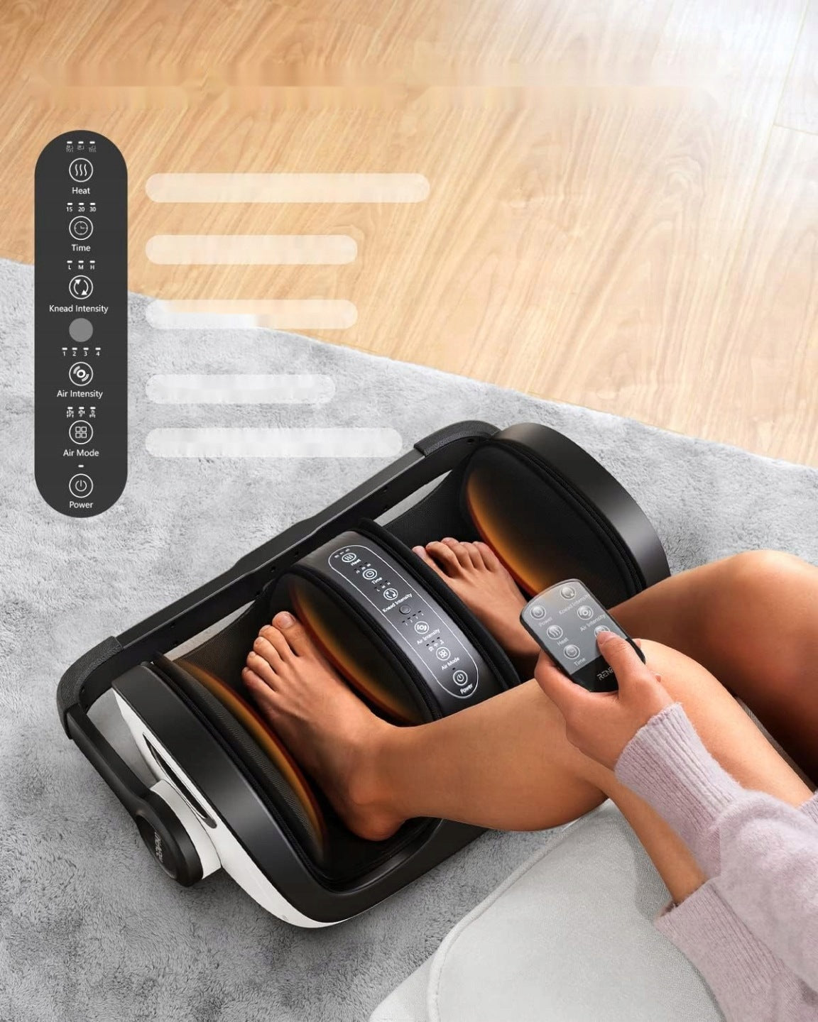 Shiatsu Massager RENPHO R-D001R For Feet Calf Electric Network 40W Brand Renpho