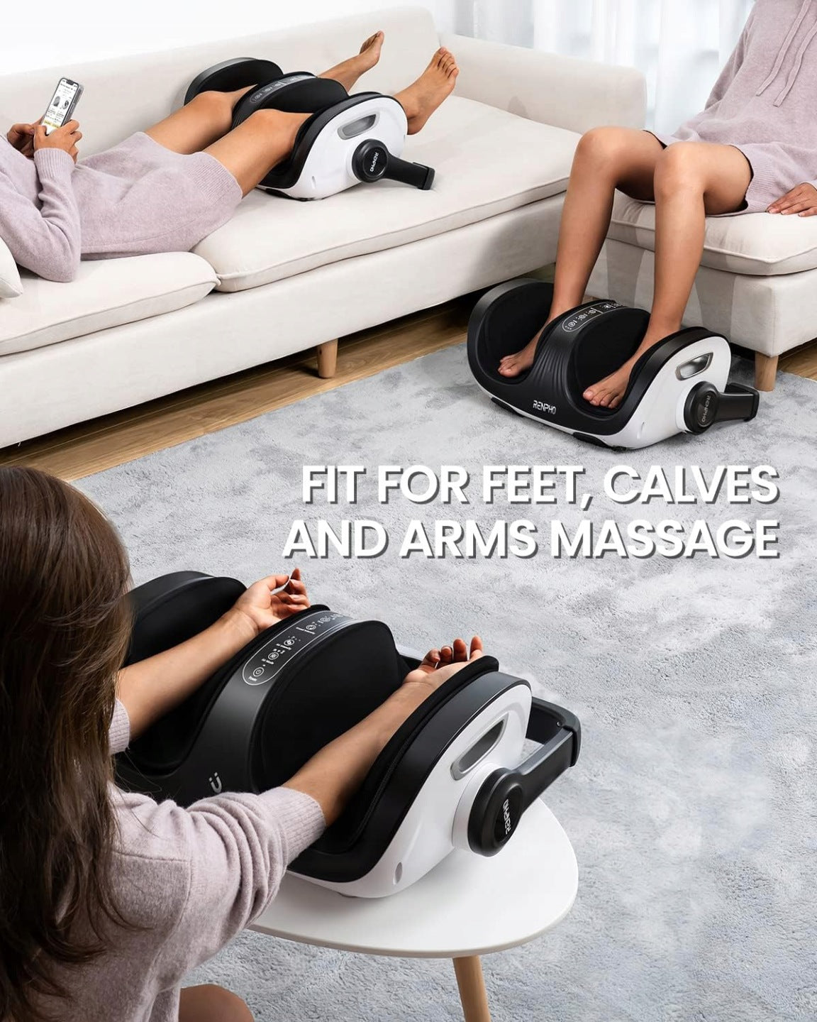 Shiatsu Massager RENPHO R-D001R For Feet Calf Electric Network 40W Manufacturer code R -D001R