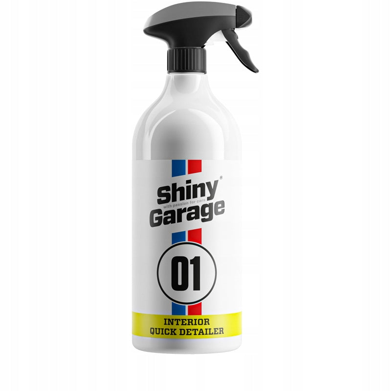 Shiny Garage Interior Quick Detailer 1L liquid for leather plastics auto matt