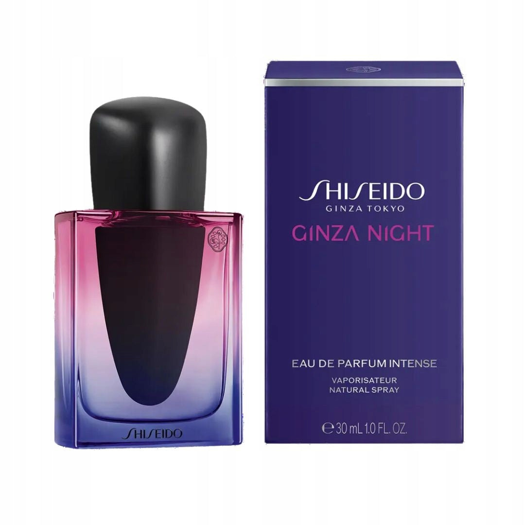 Shiseido Ginza Night Perfumed Water Intense 30 ml Packaging status original
