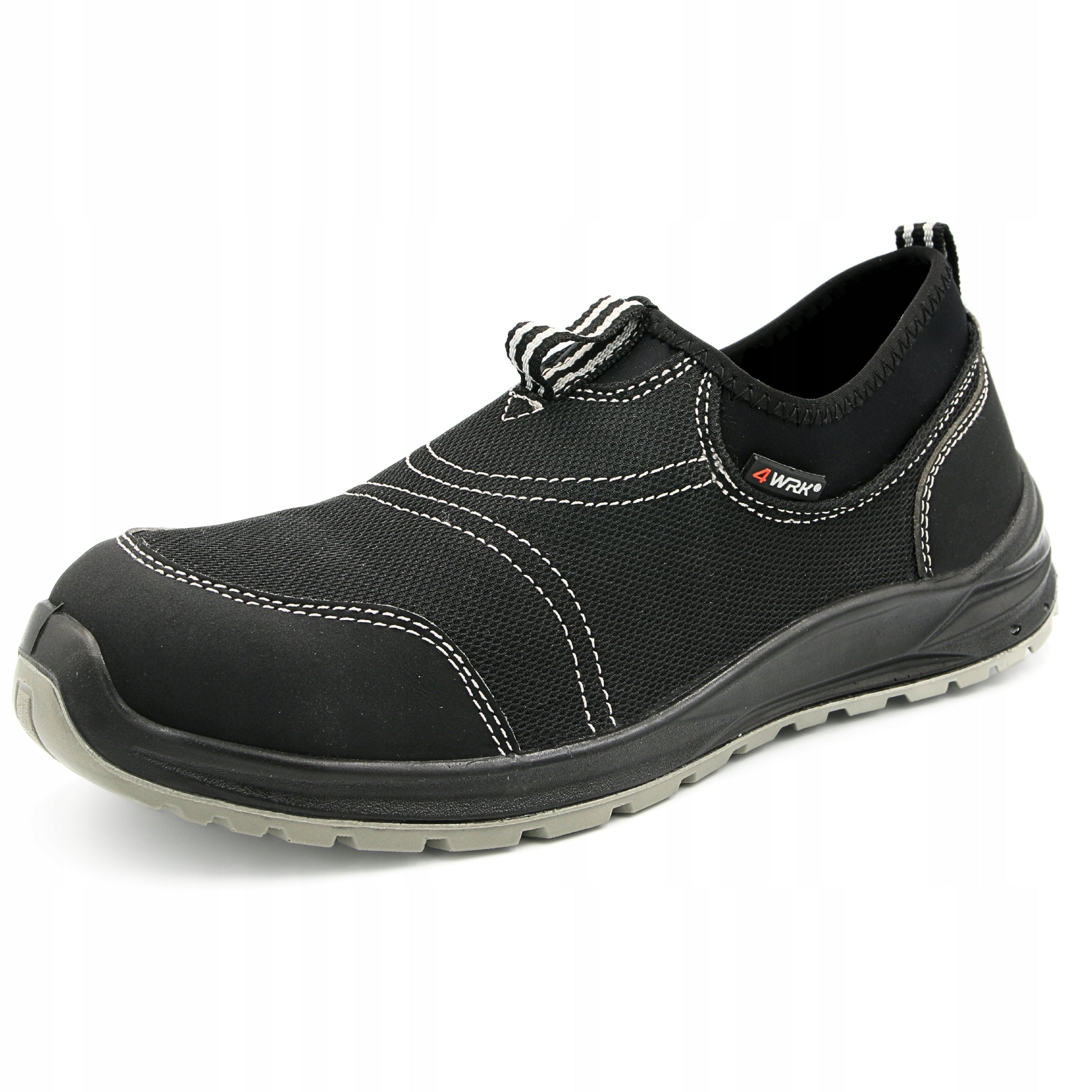 Shoes Work Shoes S1P Slip-On Breathable with Toe Anti-Puncture 45 Brand 4WRK
