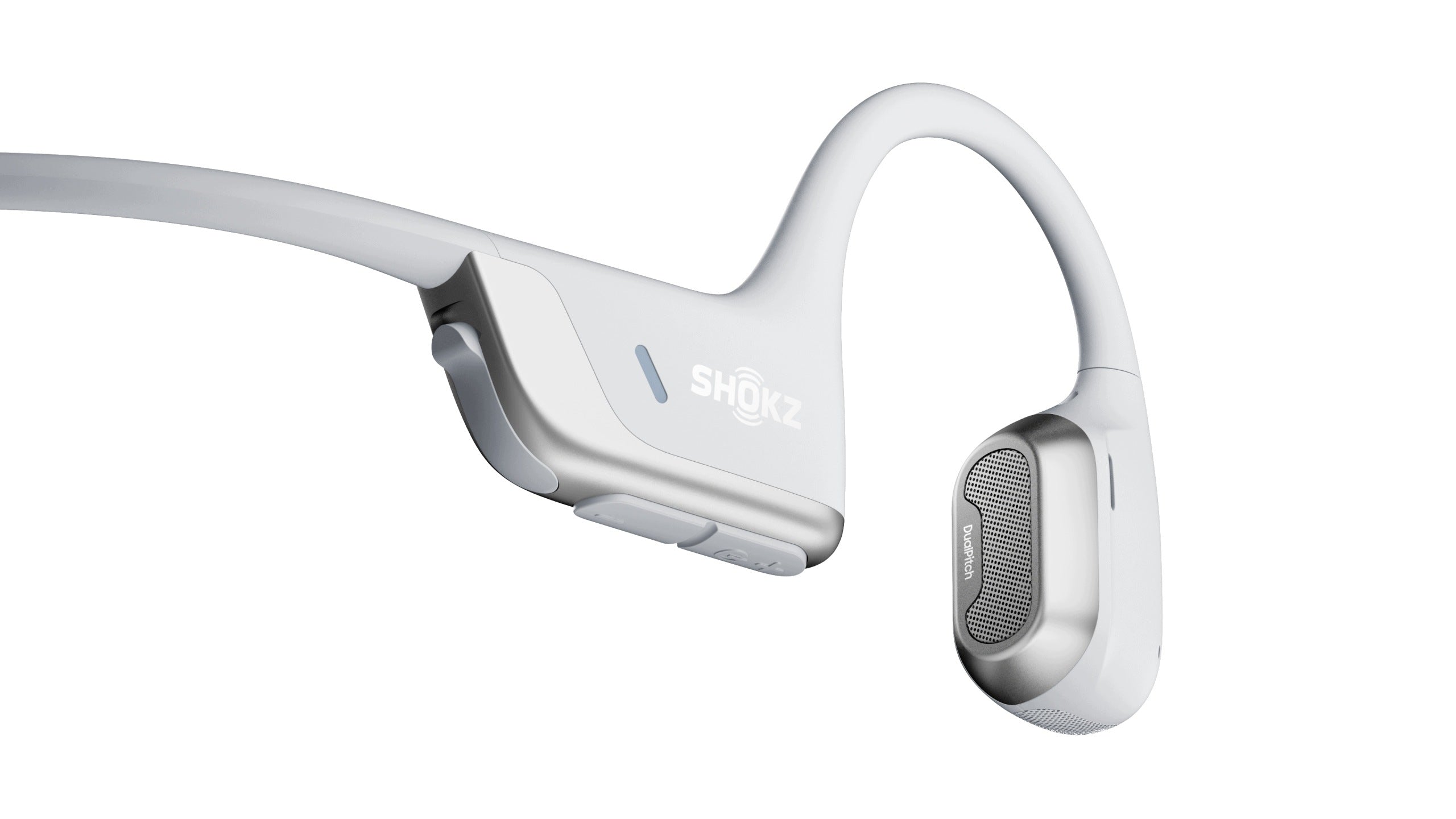 Shokz OpenRun Pro 2 Limited Silver Bone Headphones, Bluetooth, DualPitch Manufacturer code S820-ST-SR