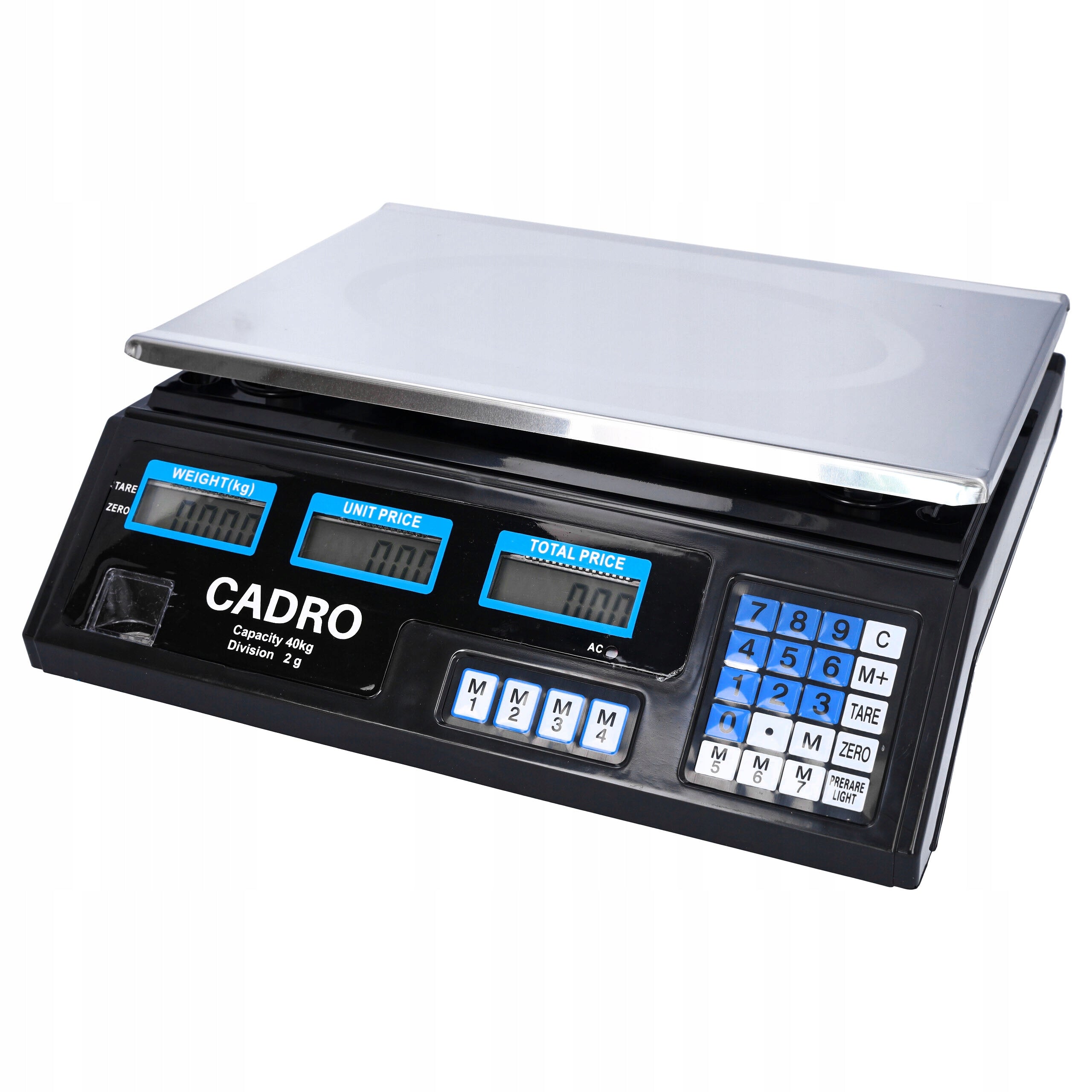 Shop scale 40kg/5g LCD electronic calculation storage Packaging status original