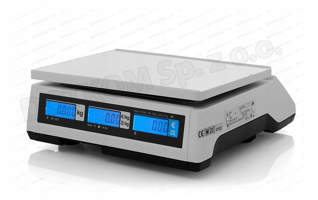 Shop scale CAS ER JUNIOR 15B RS232 LEGALIZATION Manufacturer code CAS ERJUNIOR15BRS