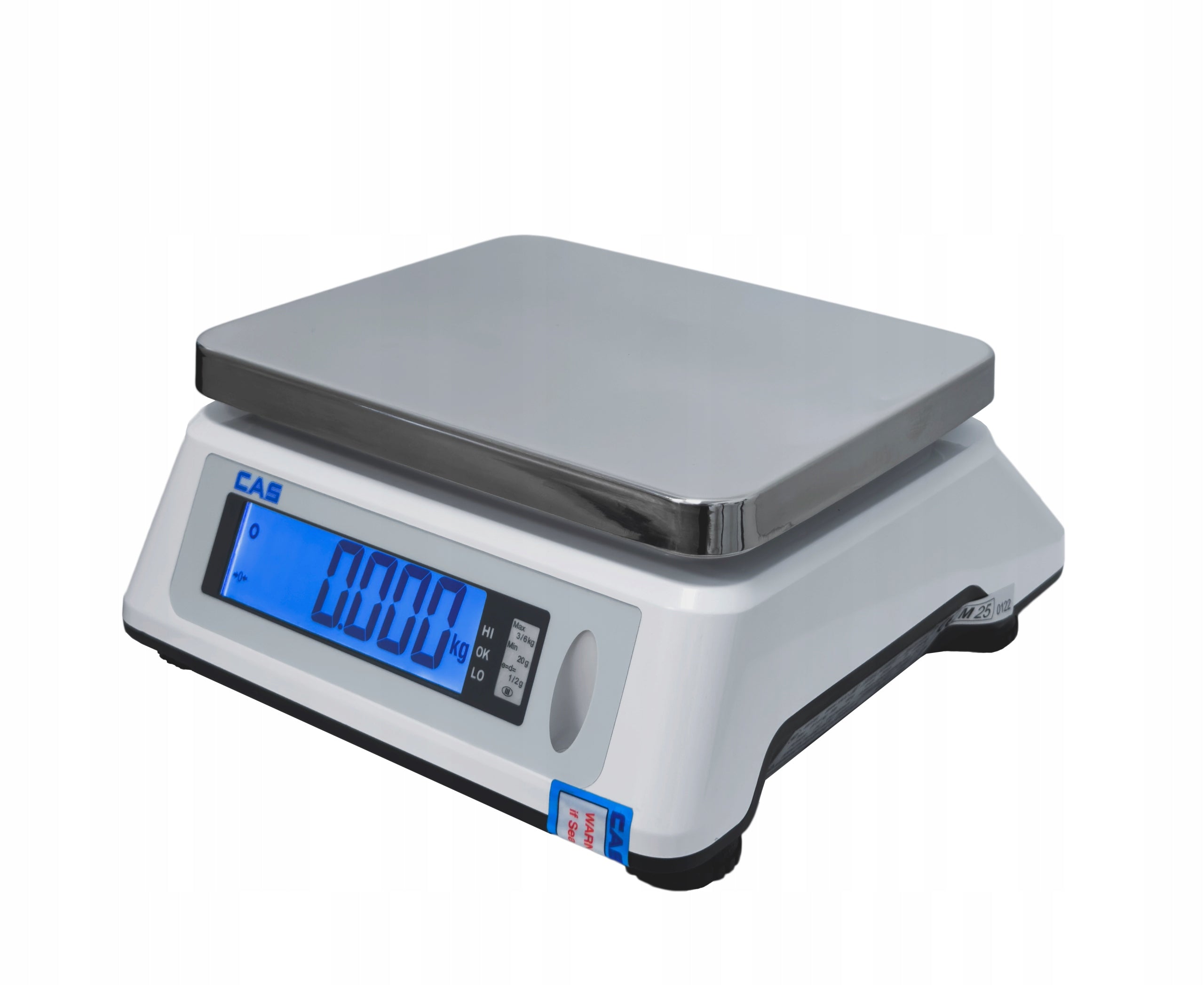 Shop scale CAS SWN-6CC 6KG LEGALIZATION 1/2g Packaging status original