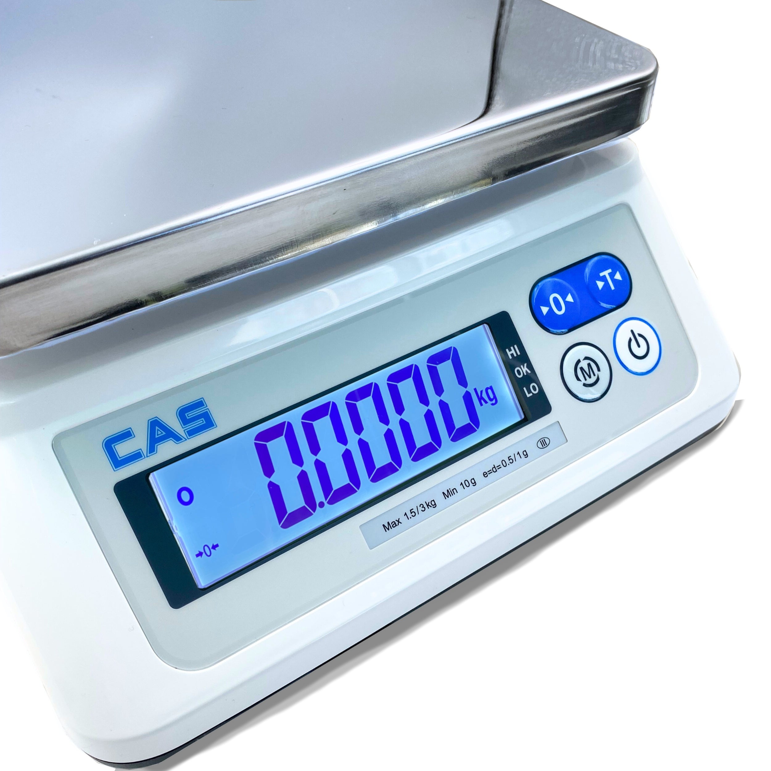 Shop scale CAS SWN-6CC 6KG USB CATERING SHOP LEGALIZATION Packaging status original