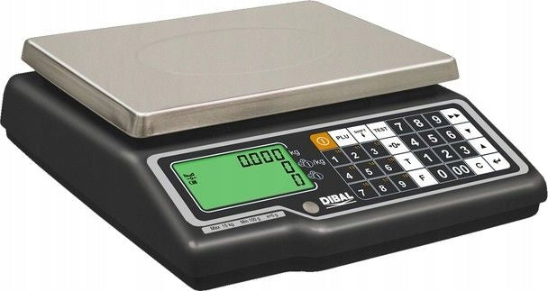 Shop scale DIBAL G-325 6/15 kg RS232 with LEGALIZATION / new /