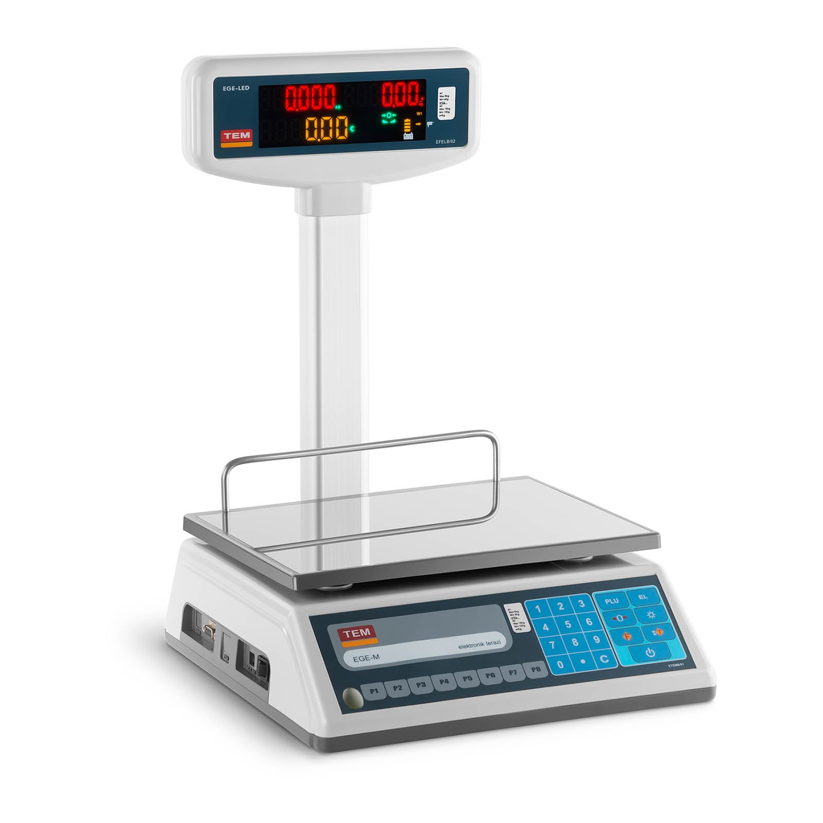 Shop scale accurate up to 6 kg with legalization