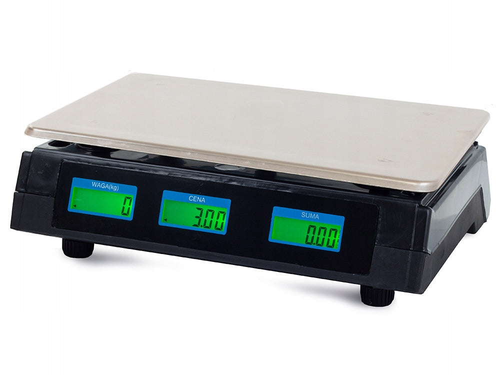 Shop scale electronic calculation 40kg pl Manufacturer code 17019
