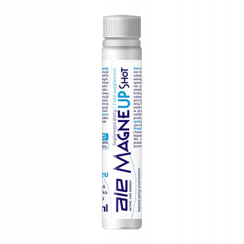 Shot Magnesium ALE MagneUp Shot 25 ml – Magnesium 300 mg + B6, orange flavour
