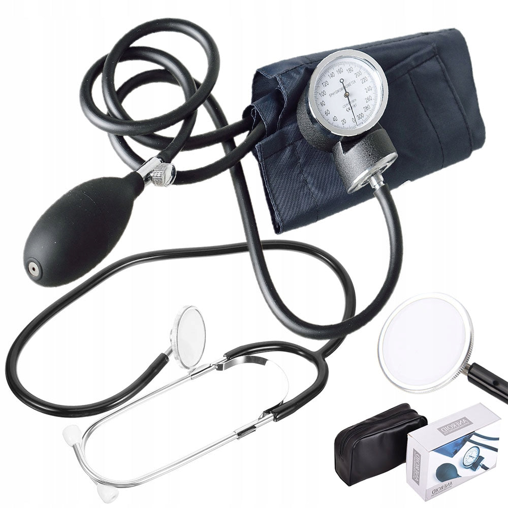 Shoulder Blood Pressure Monitor Home Shoulder Stethoscope Integrated + Case