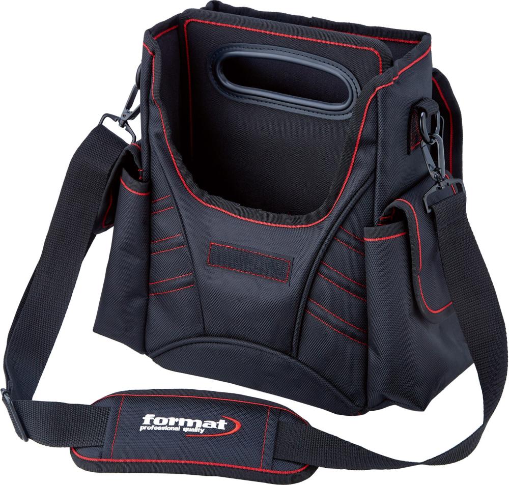 Shoulder assembly tool bag, waterproof black 6l. 200x300x100mm Manufacturer code 4317784532198