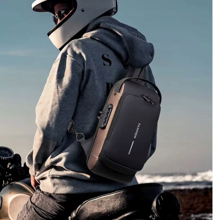Shoulder backpack – USB, waterproof, anti-theft black Manufacturer's catalog number ADT PLS BP-USB CZ