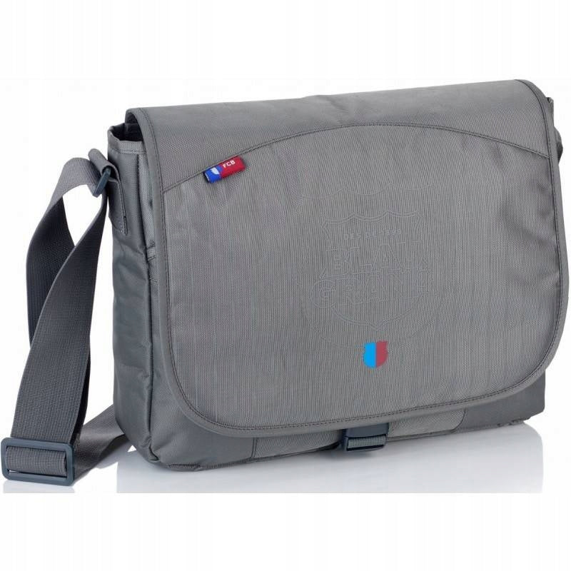 Shoulder bag ASTRA BARCA FAN FC Barcelona The Best Team grey