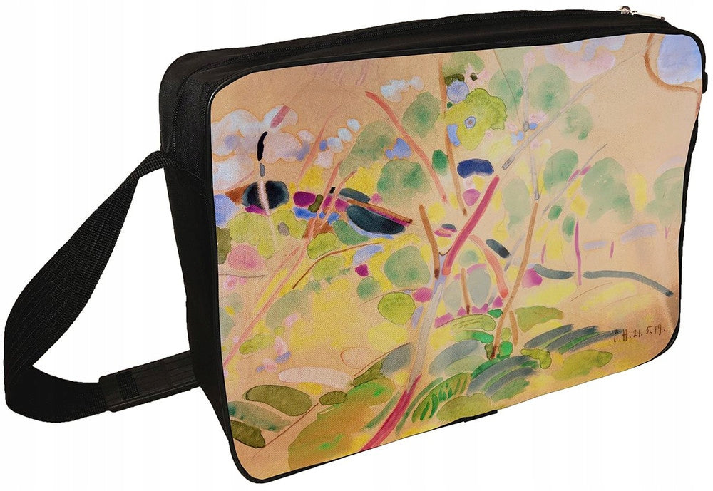 Shoulder bag Landscape with trees near Pretzfeld Curt Herrmann Packaging status original