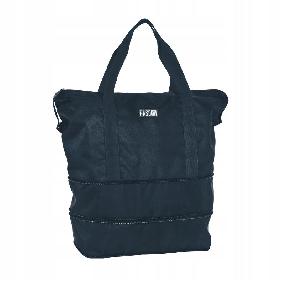 Shoulder bag Paso NAVY BLUE with adjustable SHOPPERKA
