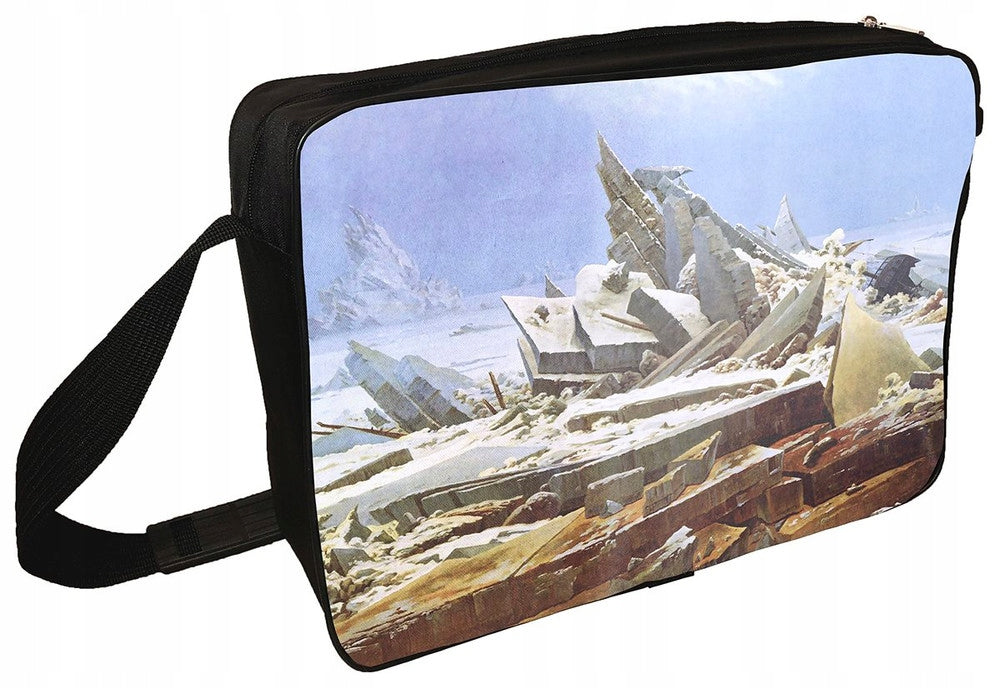 Shoulder bag Sea of Ice Caspar David Friedrich Packaging status original