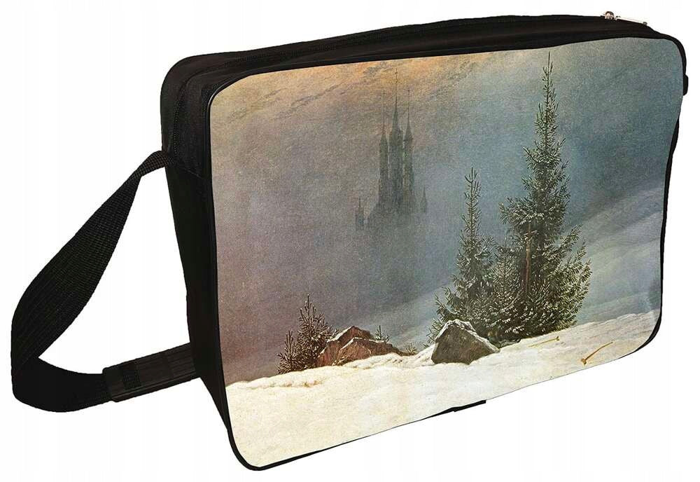 Shoulder bag Winter landscape Caspar David Friedrich