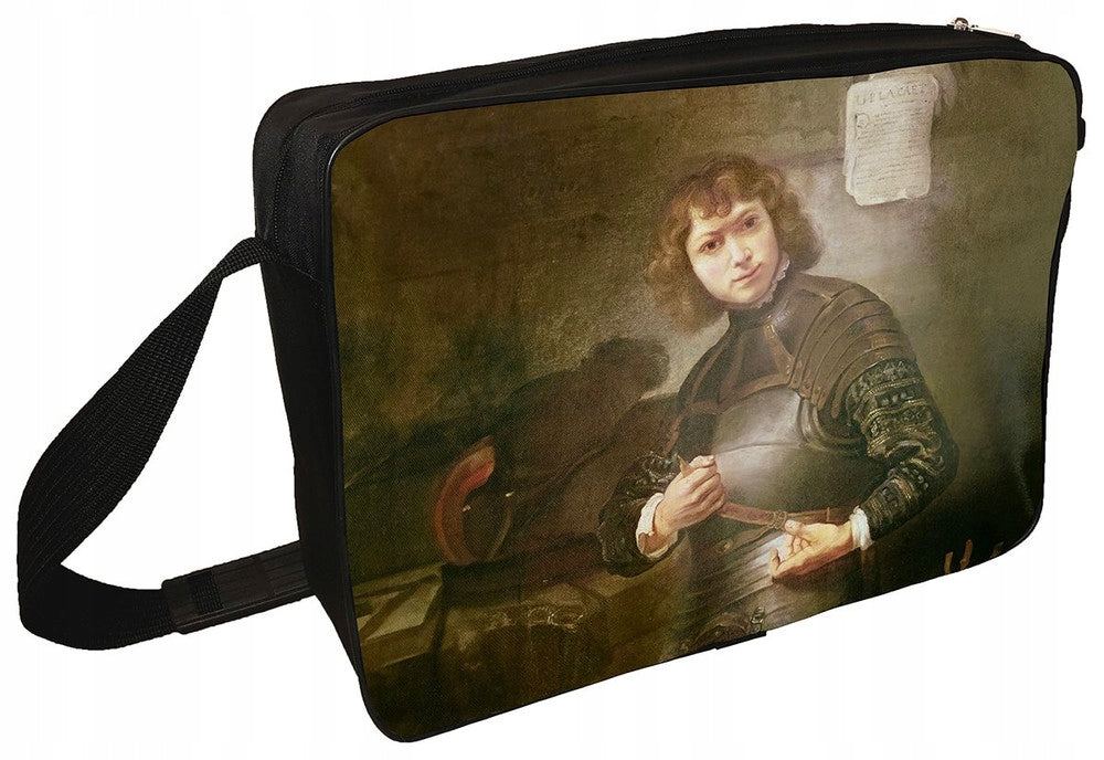 Shoulder bag Young man in gold armor Rembrandt Packaging status original