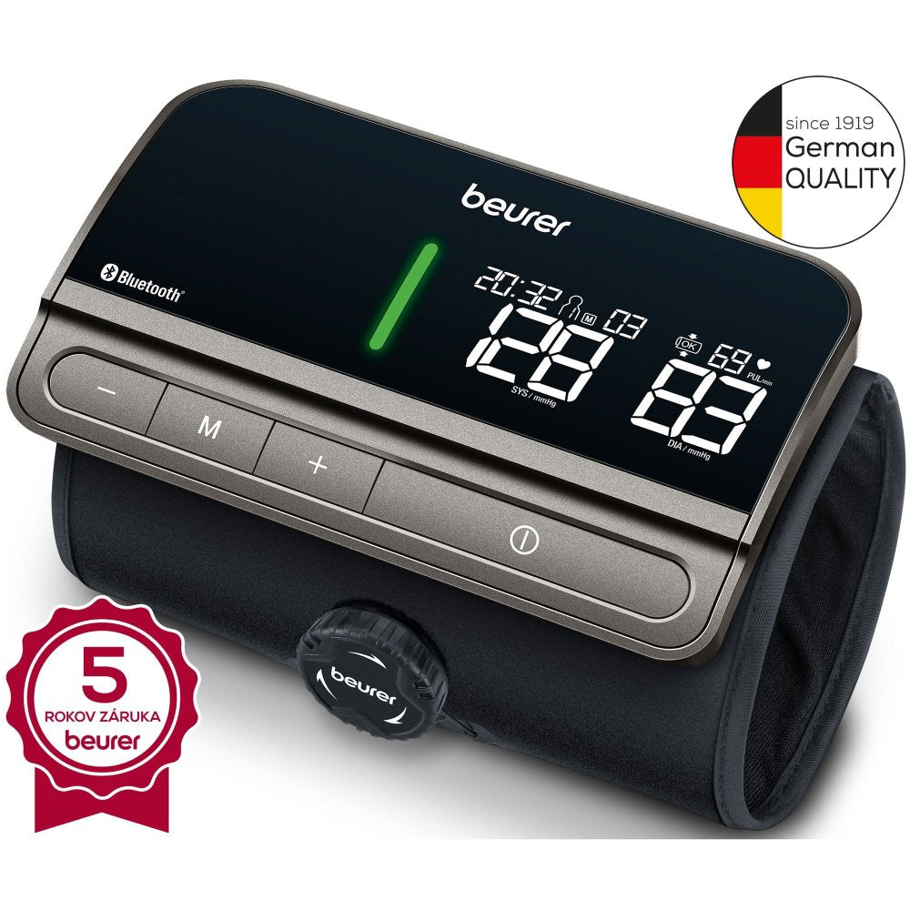 Shoulder blood pressure monitor Beurer BM 81 easyLock Bluetooth Medical device yes