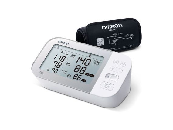 Shoulder blood pressure monitor OMRON X7 Smart Bluetooth AFib + cuff 22-42