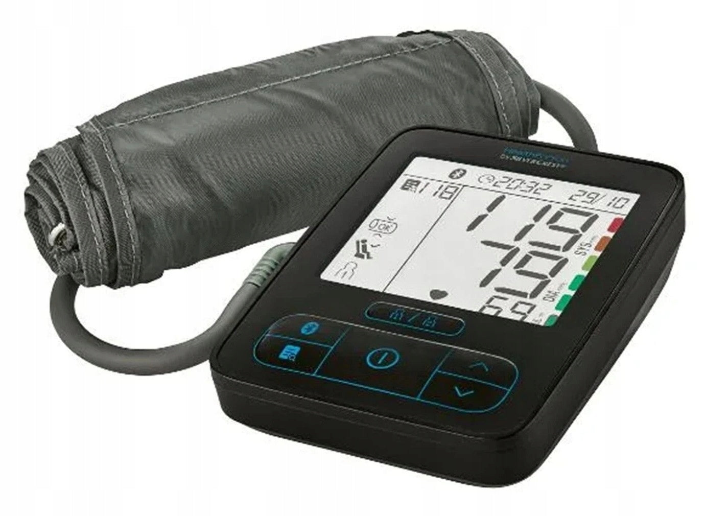 Shoulder blood pressure monitor Silvercrest with Bluetooth, arm circumference 22-42 cm Manufacturer code 6970229252990