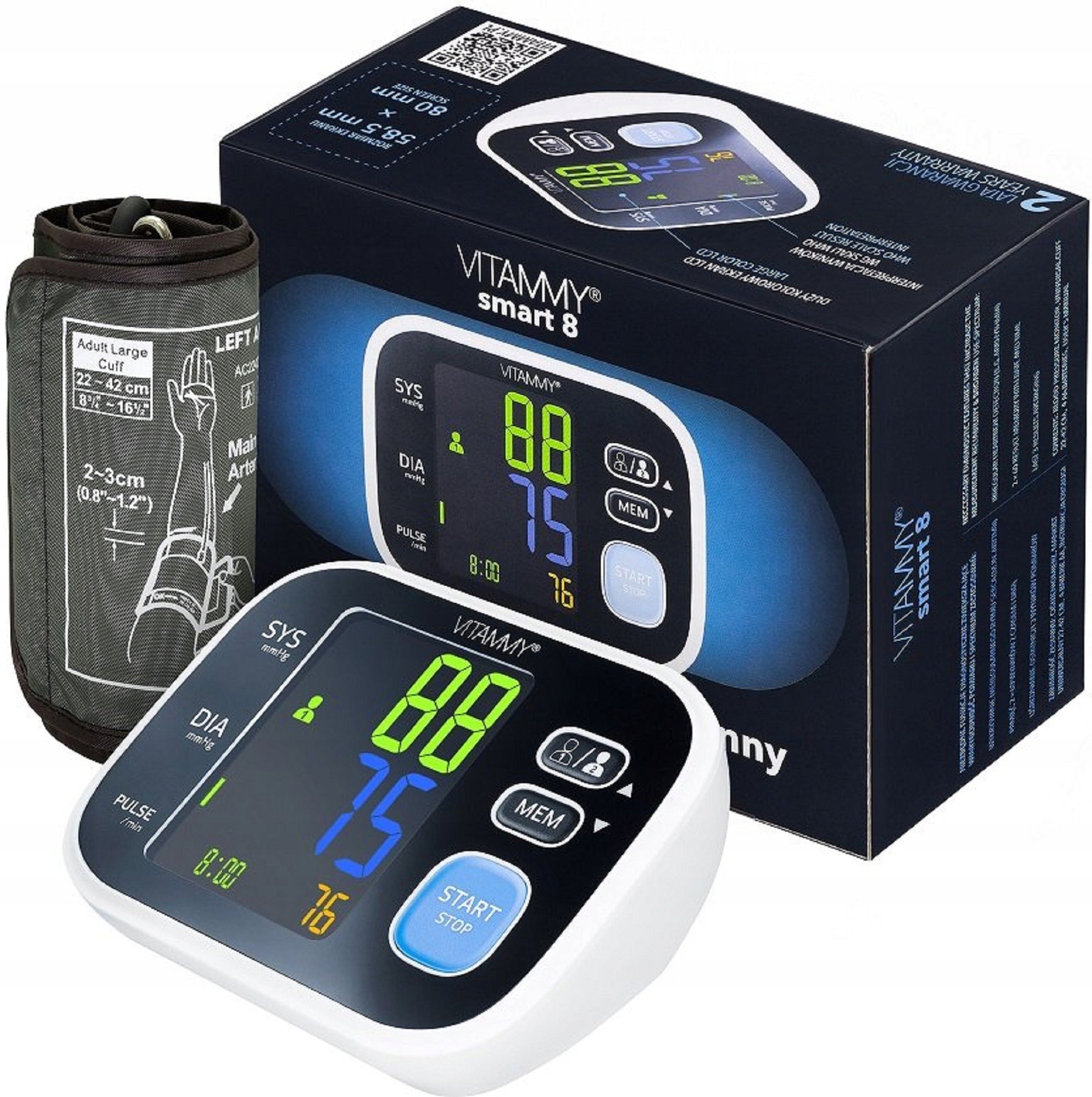 Shoulder blood pressure monitor VITAMMY Smart 8