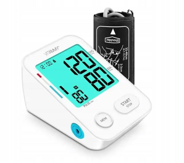 Shoulder blood pressure monitor Vitammy Next 8+ Pulse Arrhythmia detection