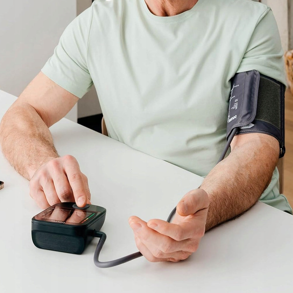 Shoulder blood pressure monitor with application large display Beurer BM 48 22-42cm Medical device type accessories for a medical device or a product without an intended medical purpose