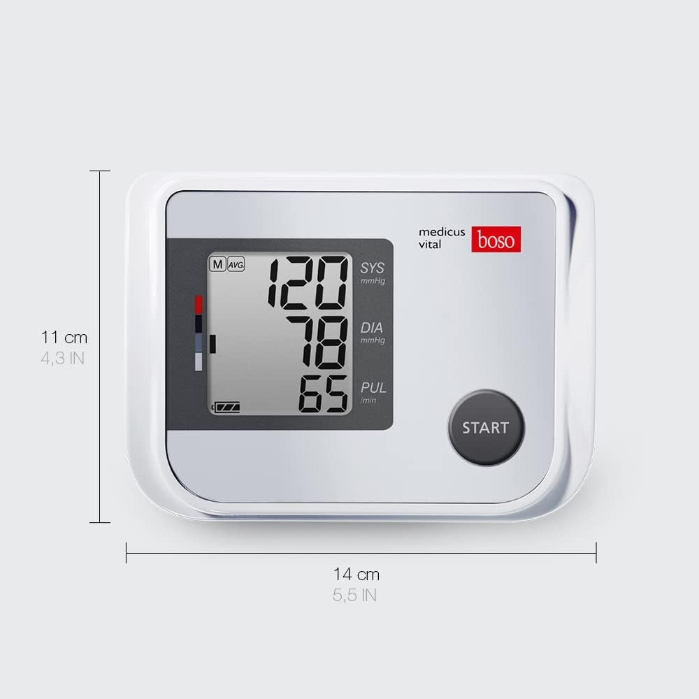 Shoulder blood pressure monitor with arrhythmia detector automatic BOSO BOSCH Packaging status original