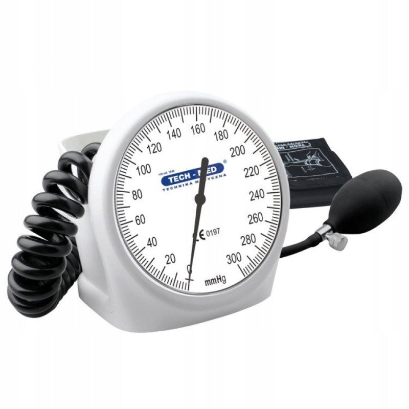 Shoulder clock blood pressure monitor TECH-MED TM-H white