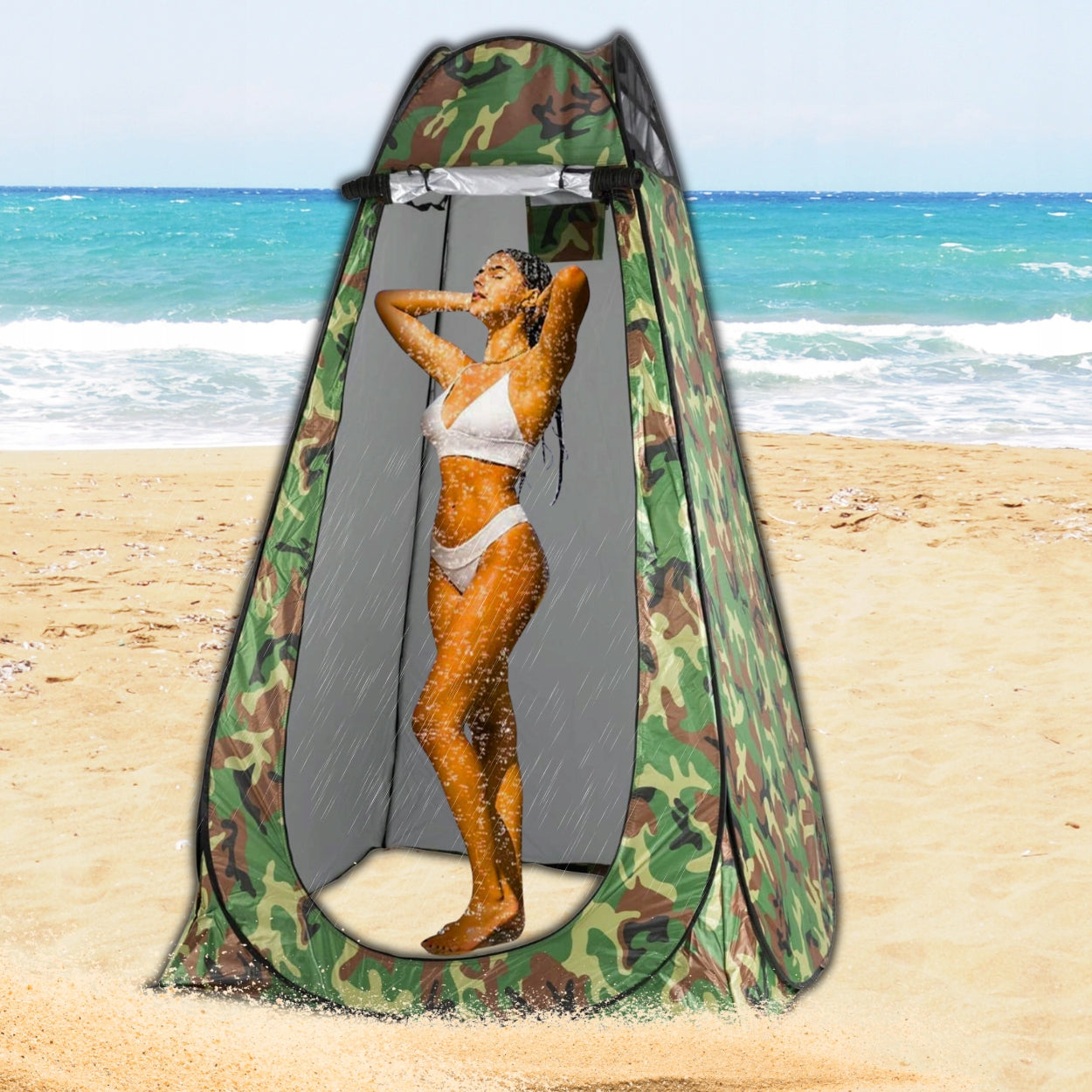 Shower Tent Changing Room Toilet Portable Beach Camping Brand Care Life