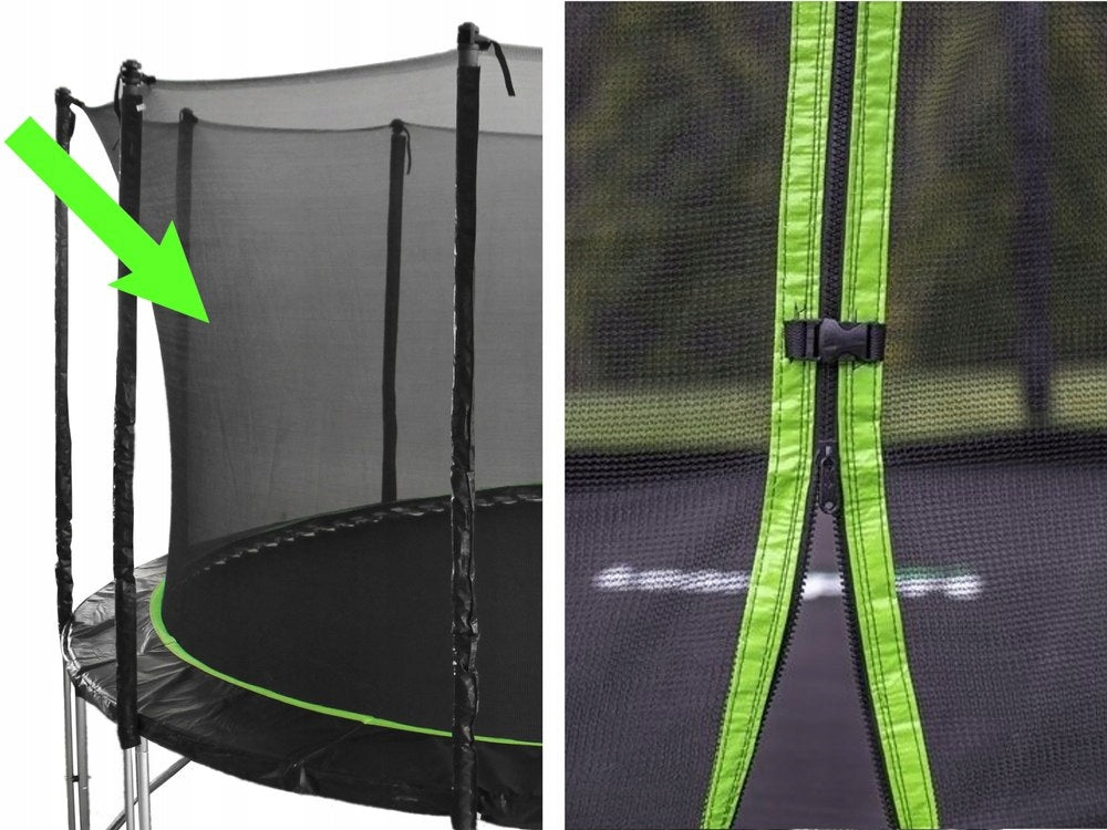 Das Innennetz ist für das 12 Fuß lange Lean Sports PRO Trampolin