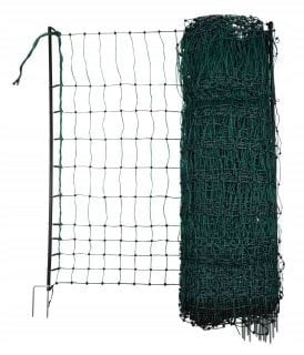Paukščių voljero tinklas su stulpeliais Kerbl, 1.06x50m