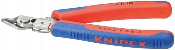 Side Cutting Pliers For Electronics 125mm Knipex Super Knips 78 13 125 Manufacturer code 78 13 125