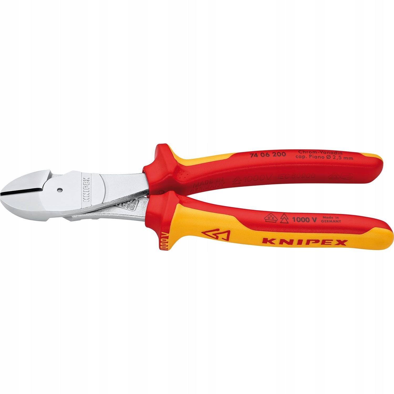 Side cutting pliers 200 mm KNIPEX (74 06 200) Brand Knipex