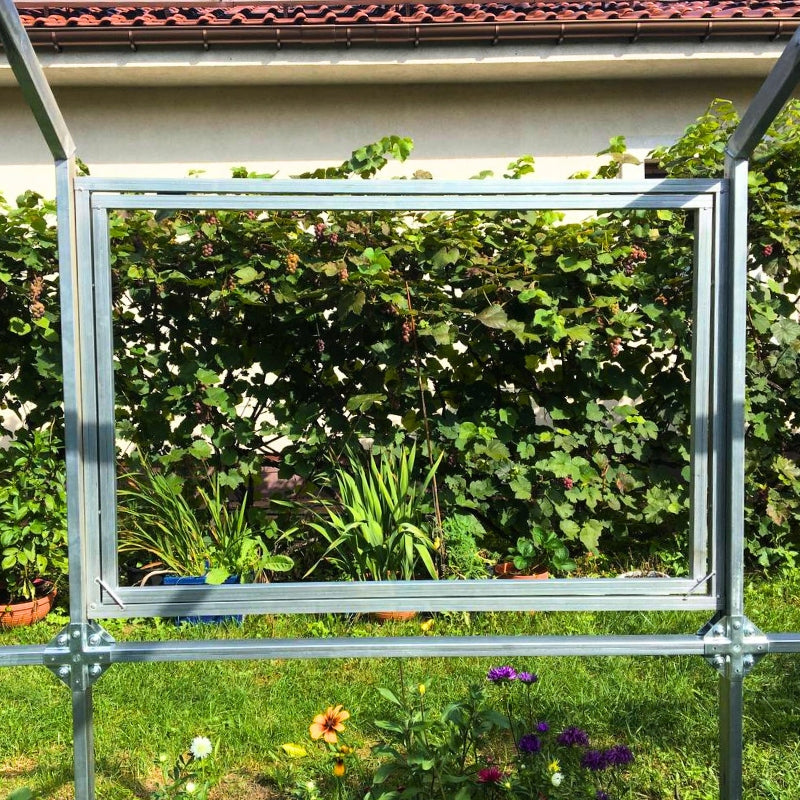 Side window straight window for greenhouse step arches 1m Manufacturer no brand