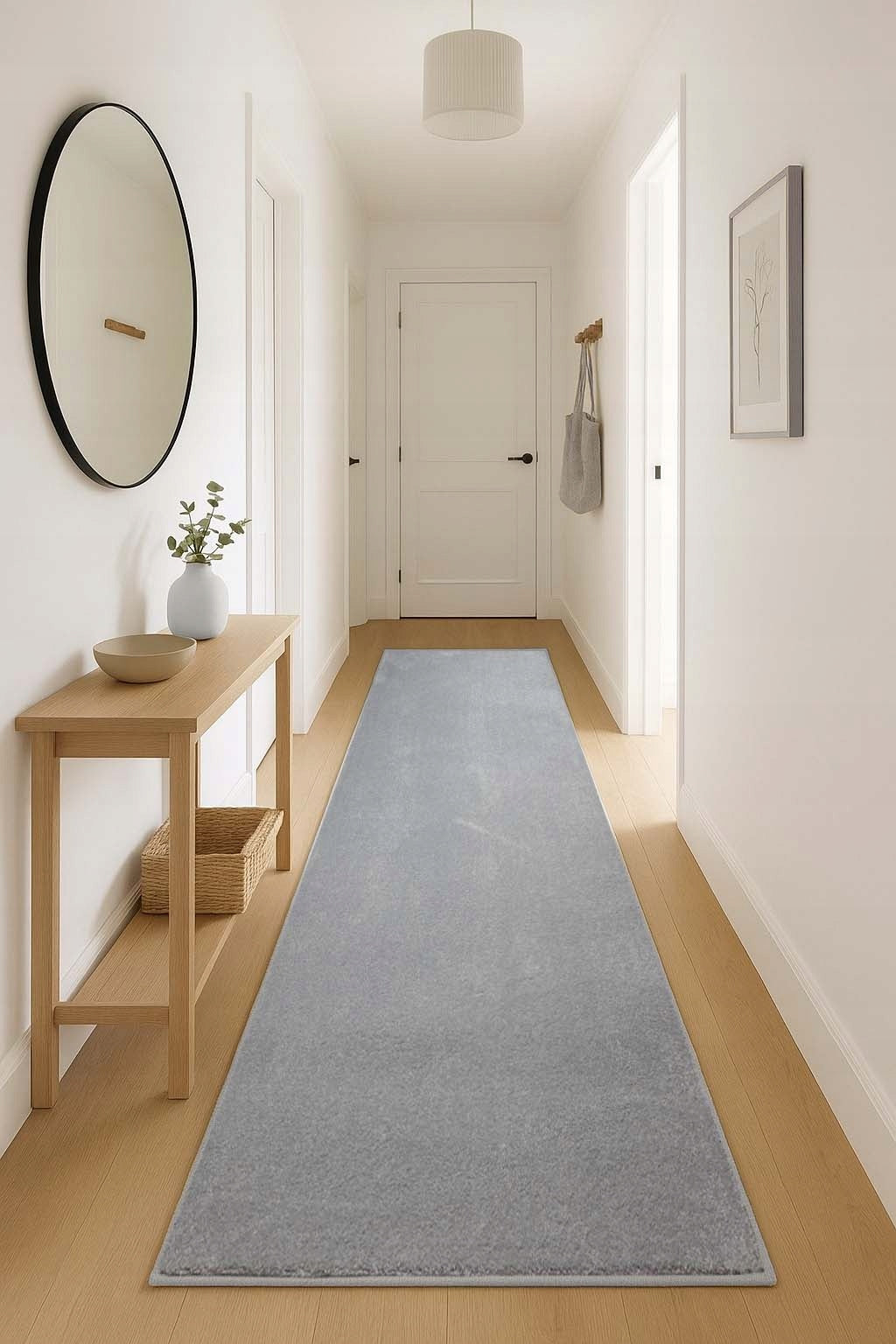 Sidewalk Ready Grey 100x200 cm – Stylish Carpet For Hallway ,Corridor Brand ELSIMONE CARPET