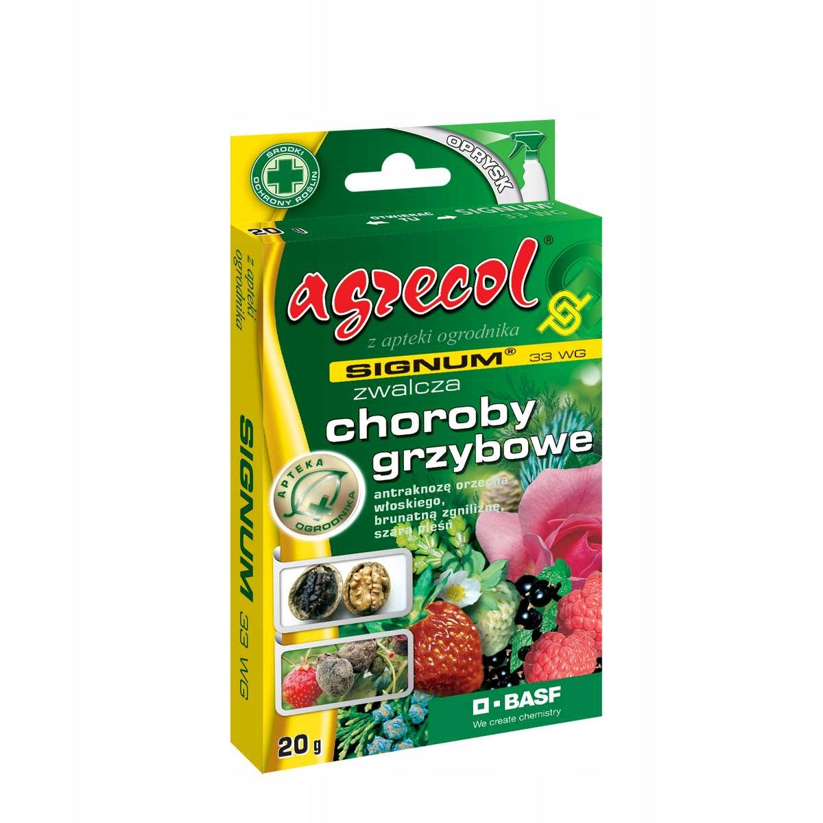 Signum 33 WG fights fungal diseases of ornamental plants 20 g AGRECOL Manufacturer Agrecol