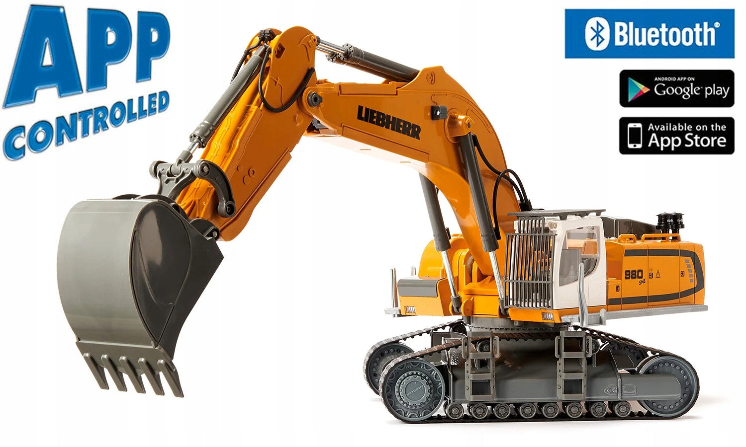 Siku Control 6740 Liebherr R980 SME crawler excavator + remote control, Bluetooth Brand Siku