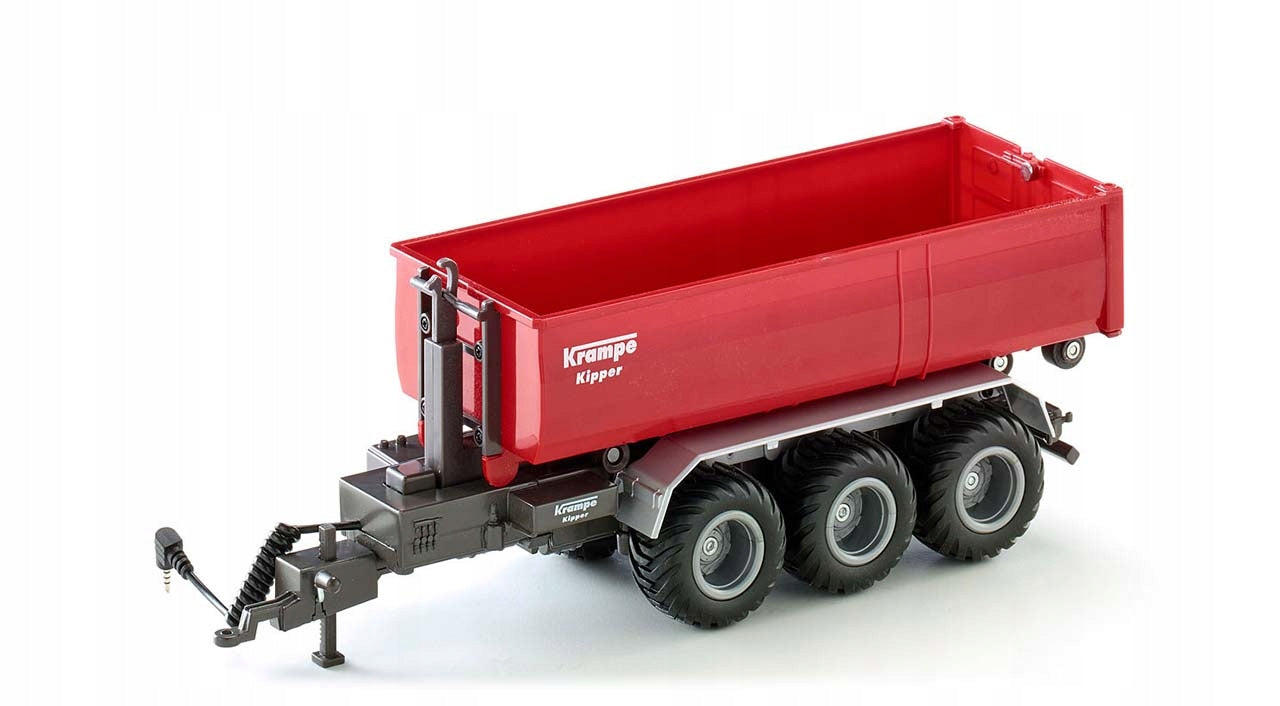 Siku Control 6786 3-axle hook chassis with KRAMPE load box Brand Siku
