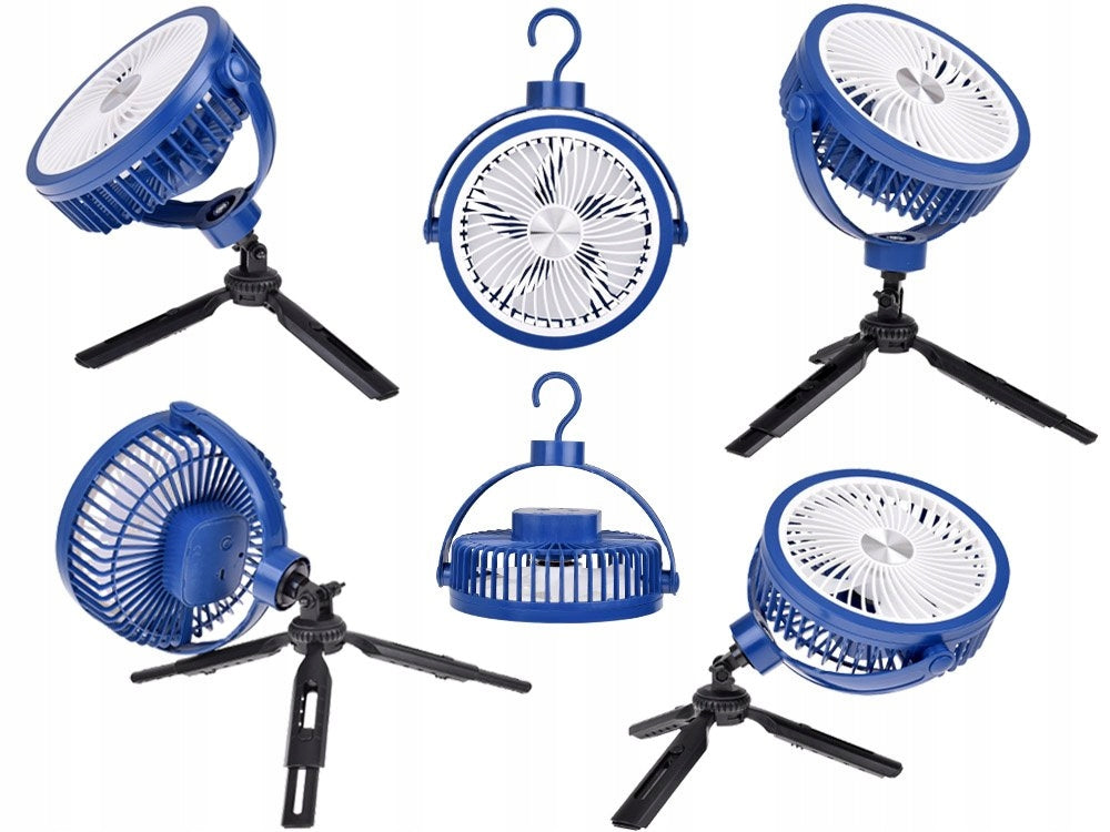 Silent Desk Fan Wireless USB Fan 3 x Air Supply ZA5609 Functions tilt angle adjustment height adjustment