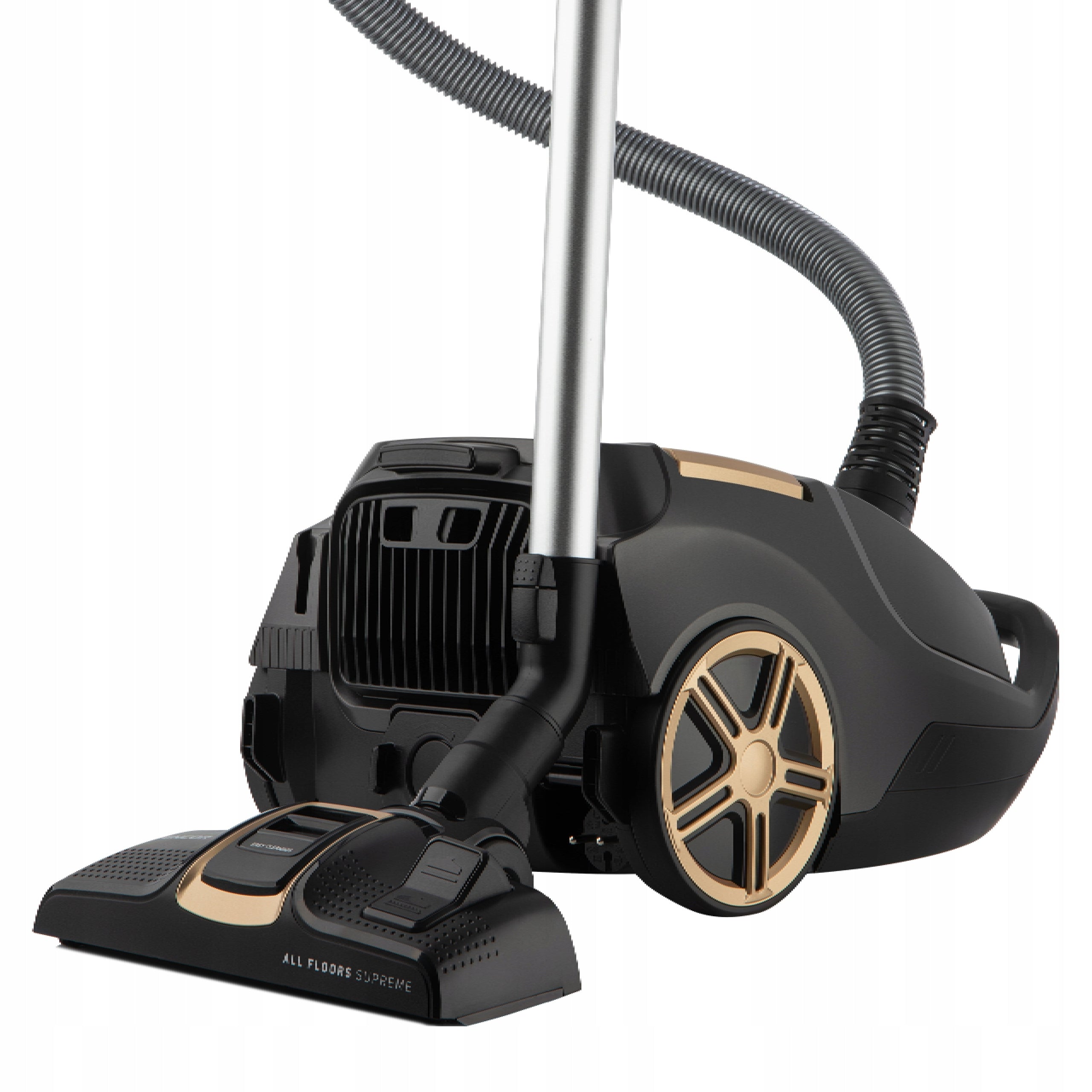 Silent bagged vacuum cleaner 600W HEPA H13 for allergy sufferers 59 dB Sencor SVC 9300BK Operating range 12 m