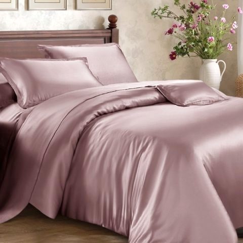 Silk Bedding 160x200 +1x 70x80 Quilt Pillow