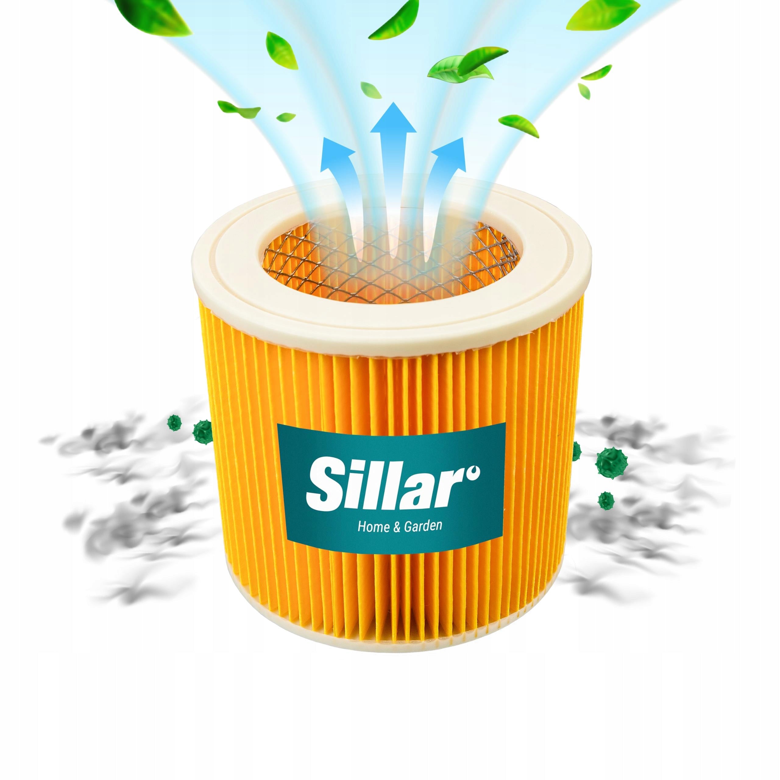 Sillar bags for Kärcher A2004 MV2 WD2 WD2.200 SE 2001 3001 10pcs + Filter Manufacturer Sillar
