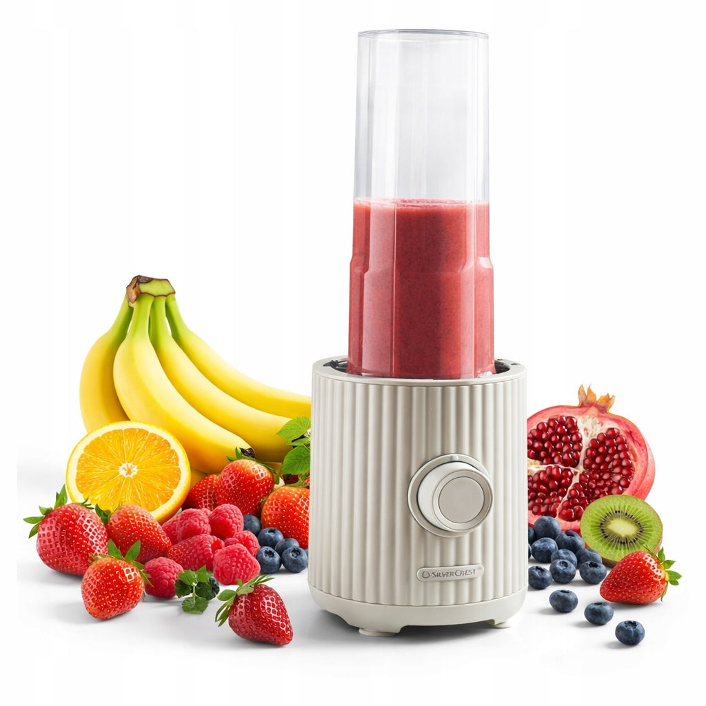 SilverCrest Blender Smoothie 300W To Go Mug 0,6L Healthy Cocktails-vitamins
