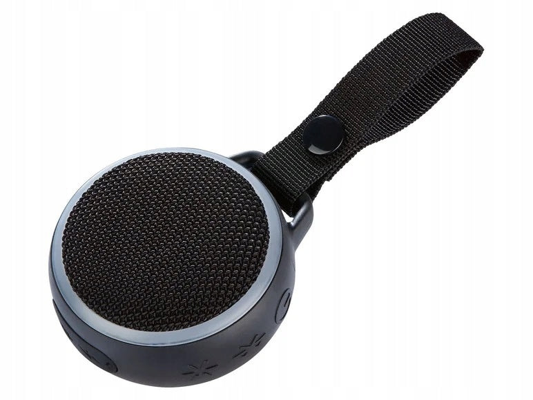 SilverCrest SoundSpot – Black Bluetooth Speaker with LED | IPX7 | 4W RMS Manufacturer code 397279_2201