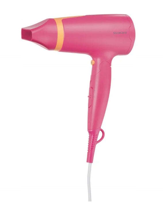 Silvercrest Travel Hair Dryer 1600W Foldable Ionization Cool Shot Brand SilverCrest